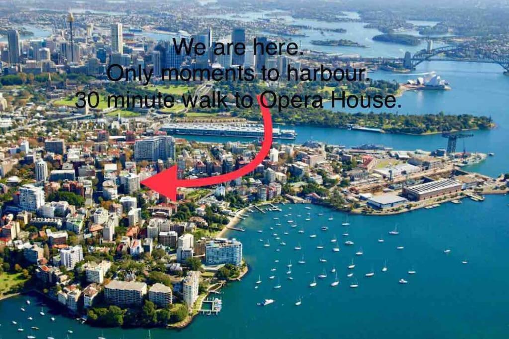 Harbourside Style, 2 Bed, A/C, Pool -Elizabeth Bay Apartment Sydney Exterior photo